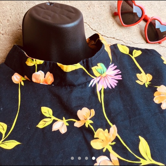 Vintage Late 60s Shift Dress - Picture 4 of 4